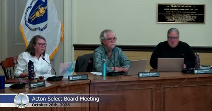 From the Select Board